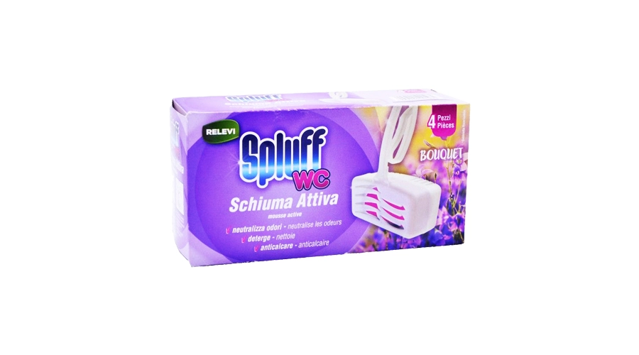 RELEVI TOILET WC SPLUFF MIX (BOUQUET/PINO/BREZZA) GR.33 4τμχ