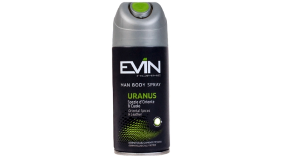 EVIN HOMME SPRAY ΑΠΟΣΜΗΤΙΚΟ ΣΩΜΑΤΟΣ URANUS 150ml