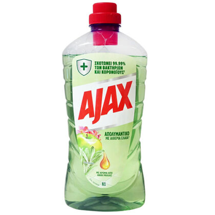 AJAX ΑΠΟΛΛΥΜΑΝΤΙΚΟ ΜΕ ΑΙΘΕΡΙΑ ΕΛΑΙΑ ΑΝΘΗ (PURE HOME) ΜΗΛΙΑΣ 1lt