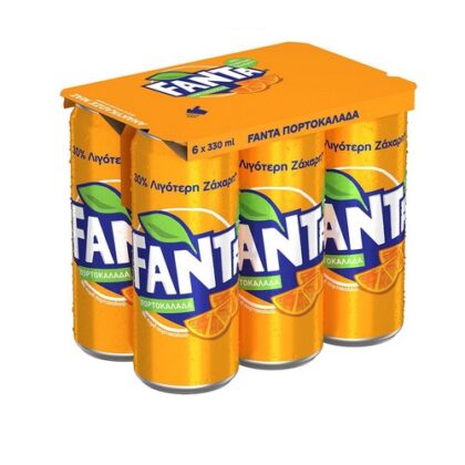 FANTA ΠΟΡΤΟΚΑΛΑΔΑ 6x330ml