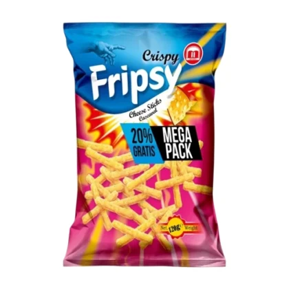 FRIPSY CRISPY MEGA PACK CHEESE STICKS 120gr