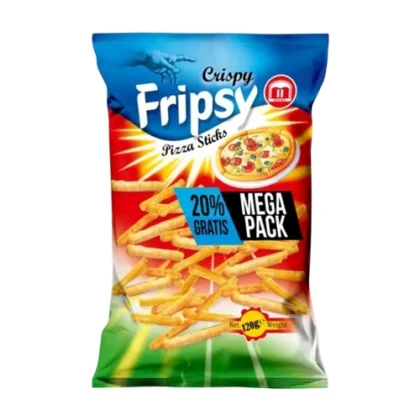 FRIPSY CRISPY MEGA PACK PIZZA STICKS 120gr