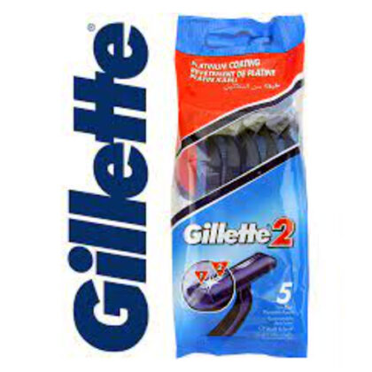 GILLETTE ΞΥΡΑΦΑΚΙΑ BLUE II PLUS 5τμχ