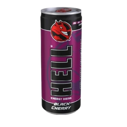 HELL ENERGY BLACK CHERRY 250ml (ΕΙΣ)