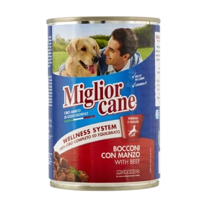 MC ΣΚΥΛΟΤΡΟΦΗ ΒΟΔΙΝΟ MORANDO MIGLIOR CANE 405gr