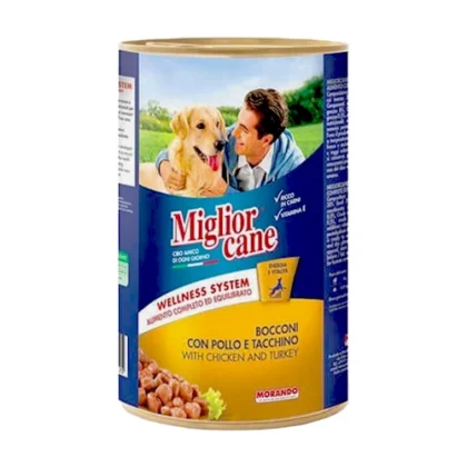 MC ΣΚΥΛΟΤΡΟΦΗ ΚΟΤΟΠΟΥΛΟ & ΓΑΛΟΠΟΥΛΑ MORANDO MIGLIOR CANE 1250gr