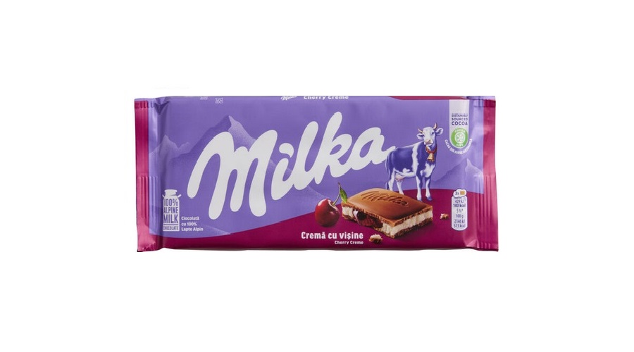 MILKA ΣΟΚΟΛΑΤΑ CHERRY 100gr