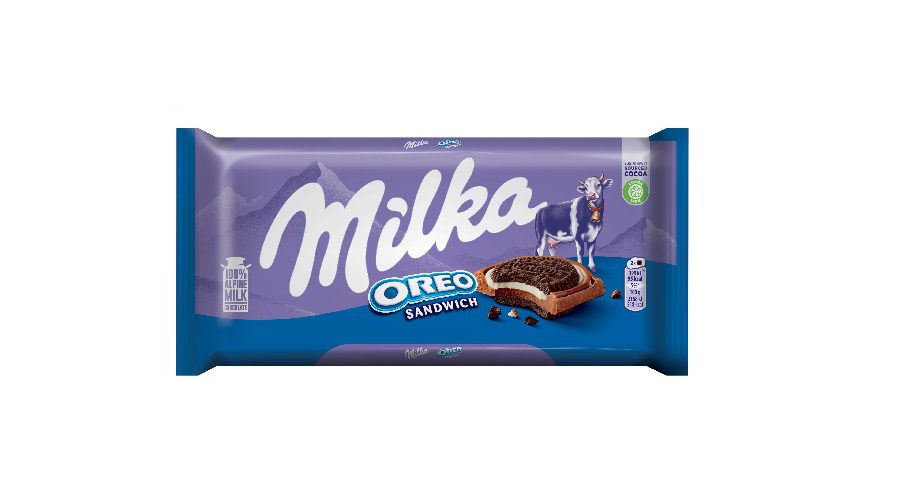 MILKA ΣΟΚΟΛΑΤΑ SANDWICH OREO 92gr