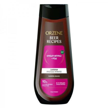 ORZENE ΣΑΜΠΟΥΑΝ ΓΙΑ ΒΑΜΜΕΝΑ ΜΑΛΛΙΑ BIO BEER RECIPES 400ml