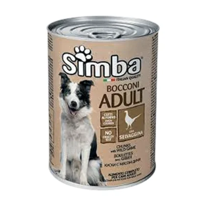 SIMBA ΣΚΥΛΟΤΡΟΦΗ ΚΥΝΗΓΙ 415gr
