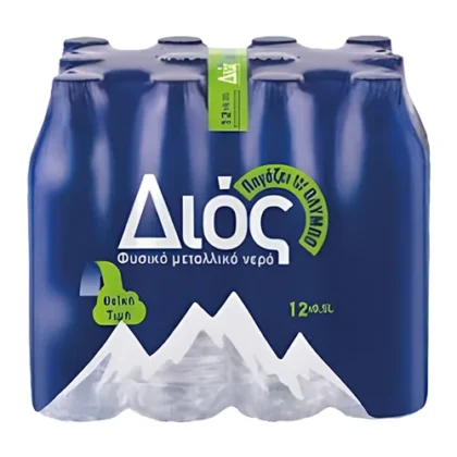 ΝΕΡΟ ΔΙΟΣ ΦΥΣΙΚΟ ΜΕΤΑΛΛΙΚΟ 12x500ml