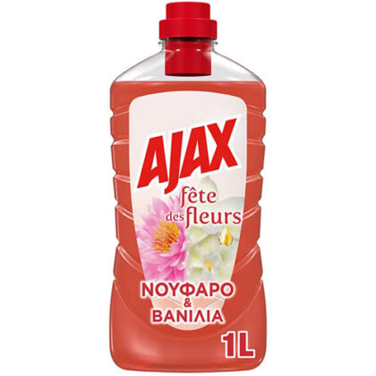 AJAX ΥΓΡΟ ΔΑΠΕΔΟΥ TROPICAL ΝΟΥΦΑΡΟ & ΒΑΝΙΛΙΑ 1lt