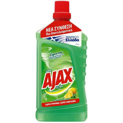 AJAX ΥΓΡΟ ΔΑΠΕΔΟΥ ULTRA ΛΕΜΟΝΙ 1lt
