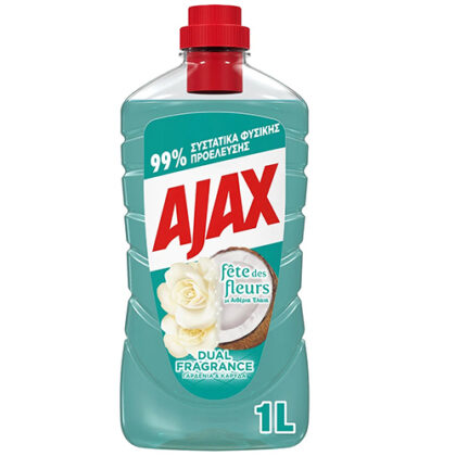 AJAX ΥΓΡΟ ΔΑΠΕΔΟΥ ΓΑΡΔΕΝΙΑ & ΚΑΡΥΔΑ (CARIBBEAN) 1lt
