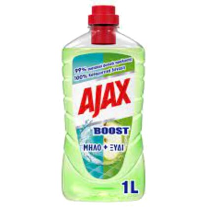 AJAX ΥΓΡΟ ΔΑΠΕΔΟΥ BOOST ΜΗΛΟ & ΞΥΔΙ 1lt
