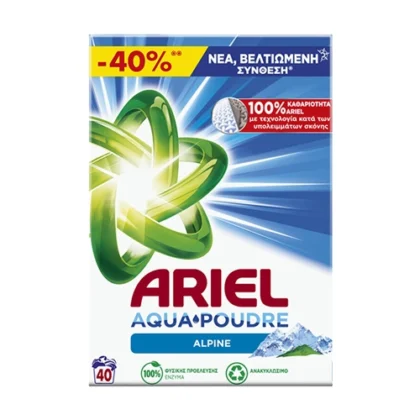 ARIEL ΣΚΟΝΗ ΠΛΥΝΤΗΡΙΟΥ ALPINE 40μεζ (-40%)