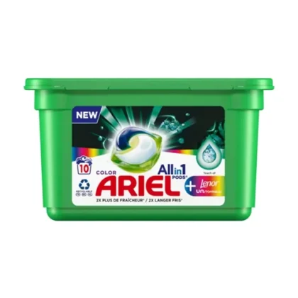 ARIEL ΤΑΜΠΛΕΤΕΣ 3 in 1 PODS COLOR 10τμχ