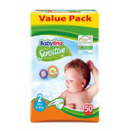 BABYLINO ΠΑΝΑ N2 SENSITIVE 3-6kg 50τμχ