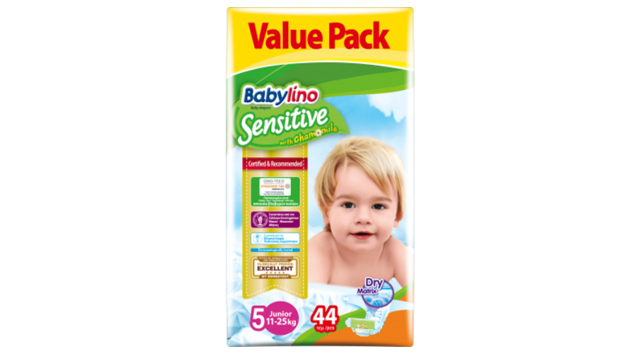 BABYLINO ΠΑΝΑ N5 SENSITIVE 11-16kg 44τμχ