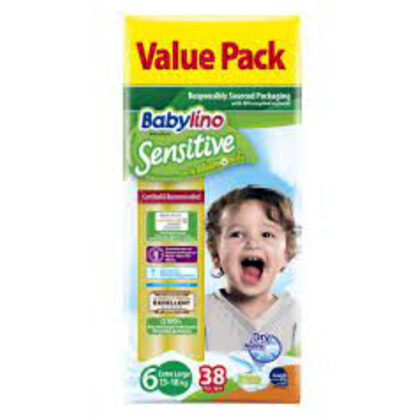 BABYLINO ΠΑΝΑ N6 SENSITIVE 13-18kg 38τμχ