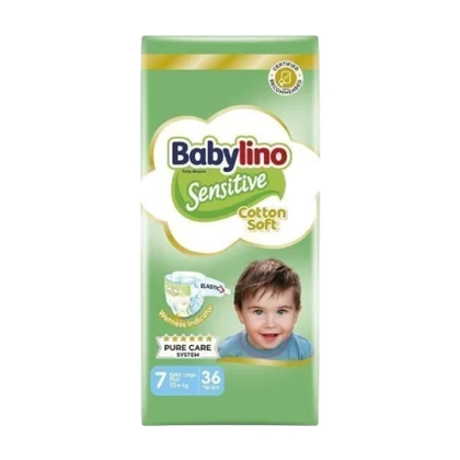 BABYLINO ΠΑΝΑ N7 SENSITIVE +15kg 36τμχ