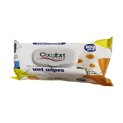 COMFORT CARE ΜΩΡΟΜΑΝΤΗΛΑ ΜΕ ΚΑΠΑΚΙ CHAMOMILE 102τμχ