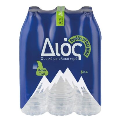 ΝΕΡΟ ΔΙΟΣ ΦΥΣΙΚΟ ΜΕΤΑΛΛΙΚΟ 6x1.5lt