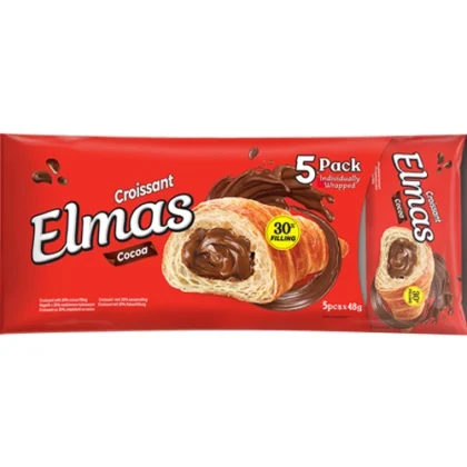 ELMAS ΚΡΟΥΑΣΑΝ ΚΑΚΑΟ 5x48gr