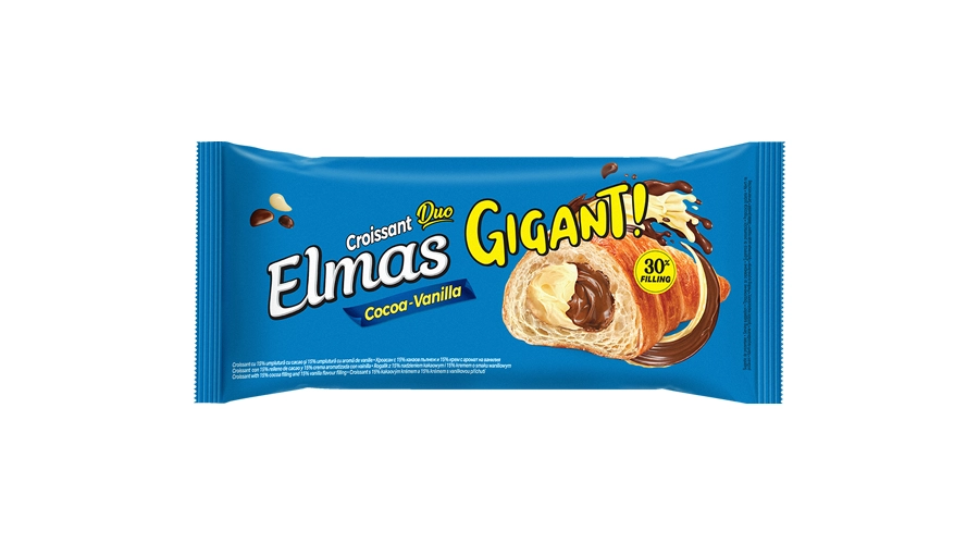 ELMAS ΚΡΟΥΑΣΑΝ ΚΑΚΑΟ & ΒΑΝΙΛΙΑ 160gr