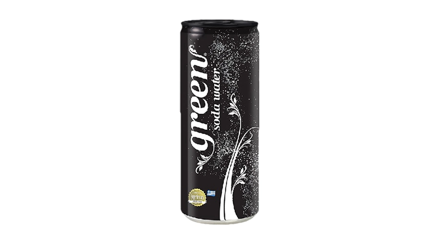 GREEN SODA WATER ΚΟΥΤΙ 330ml