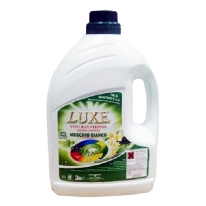 LUXE ΥΓΡΟ ΠΛΥΝΤΗΡΙΟΥ MUSCHIO BIANCO 60μεζ 3lt