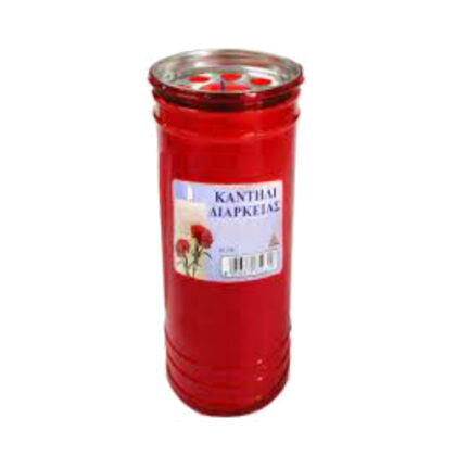 LUXE ΚΕΡΙ ΚΑΝΤΗΛΙ ΔΙΑΡΚΕΙΑΣ Τ80 410gr