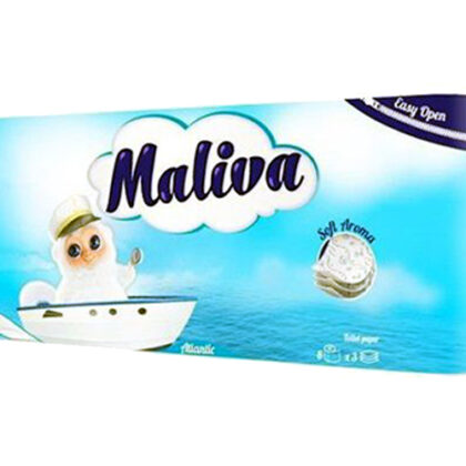 MALIVA ΧΑΡΤΙ ΥΓΕΙΑΣ ATLANTIC 3Φ 8ρολ