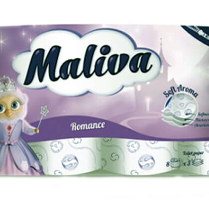 MALIVA ΧΑΡΤΙ ΥΓΕΙΑΣ ROMANCE 3Φ 8ρολ