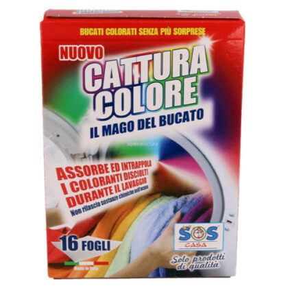 NUOVO ΧΡΩΜΟΠΑΓΙΔΑ CATTURA COLORE SOS 16φυλ