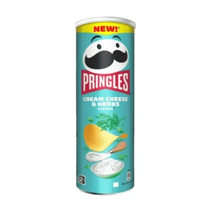 PRINGLES CREAM CHEESE & HERBS 165gr