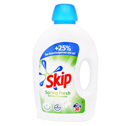 SKIP ΥΓΡΟ ΠΛΥΝΤΗΡΙΟΥ SPRING FRESH 30μεζ 1,5lt
