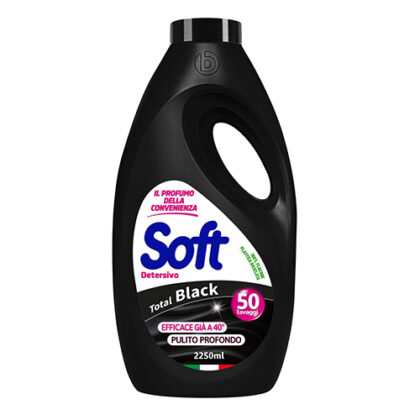 SOFT ΥΓΡΟ ΠΛΥΝΤΗΡΙΟΥ TOTAL BLACK 2,25lt