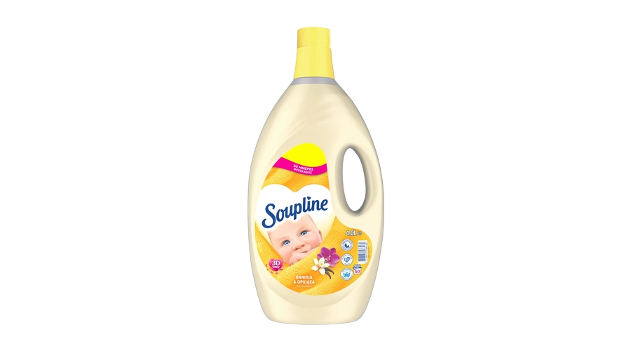 SOUPLINE ΜΑΛΑΚΤΙΚΟ ΡΟΥΧΩΝ ΑΡΩΜΑ ΒΑΝΙΛΙΑ 50μεζ 4lt