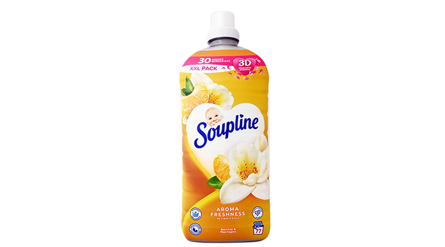 SOUPLINE ΣΥΜΠΥΚΩΜΕΝΟ ΜΑΛΑΚΤΙΚΟ ΡΟΥΧΩΝ ΑΡΩΜΑ VANILLA 77μεζ 1700ml