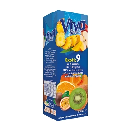 VIVA FRESH ΦΥΣΙΚΟΣ ΧΥΜΟΣ EXOTIC 250ml