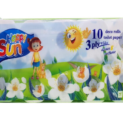HAPPY SUN ΧΑΡΤΙ ΥΓΕΙΑΣ 3Φ 10ρολ 95gr