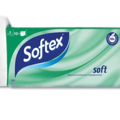 SOFTEX ΧΑΡΤΙ ΥΓΕΙΑΣ 2Φ 10ρολ