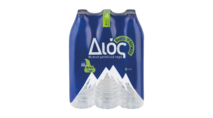 ΝΕΡΟ ΔΙΟΣ ΦΥΣΙΚΟ ΜΕΤΑΛΛΙΚΟ 6x1.5lt