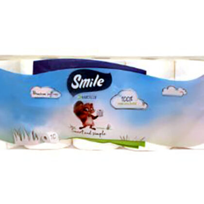 SMILE ΧΑΡΤΙ ΥΓΕΙΑΣ 4Φ 10ρολ