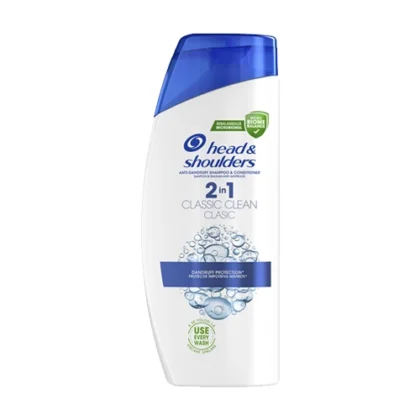 HEAD & SHOULDERS ΣΑΜΠΟΥΑΝ 2ΣΕ1 CLASSIC CLEAN 330ml