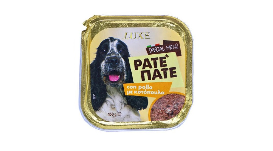 LUXE ΣΚΥΛΟΤΡΟΦΗ ΠΑΤΕ ΚΟΤΟΠΟΥΛΟ 150gr