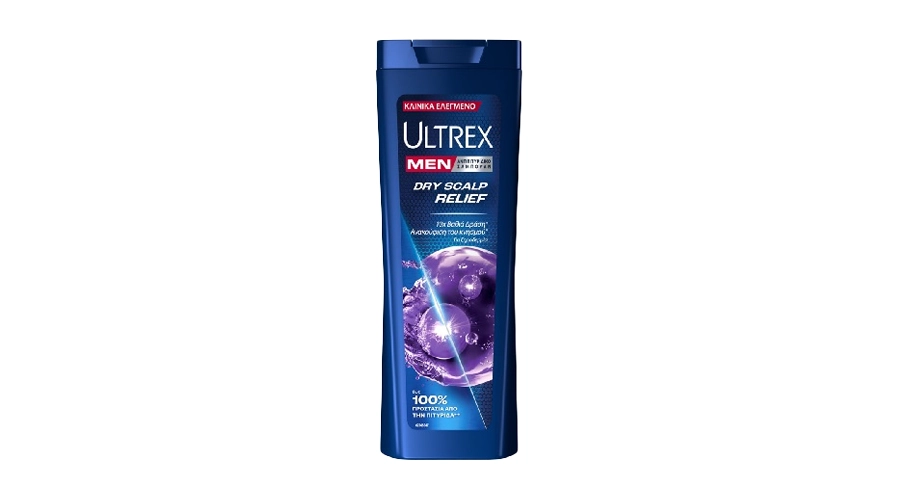 ULTREX MEN ΣΑΜΠΟΥΑΝ ΚΑΤΑ ΤΗΣ ΞΗΡΟΔΕΡΜΙΑΣ 360ml