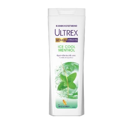 ULTREX ΣΑΜΠΟΥΑΝ ICE COOL MENTHOL 360ml