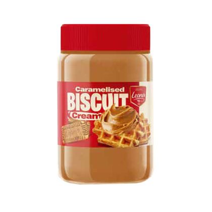 LEONA ΚΡΕΜΑ ΓΑΛΑΚΤΟΣ ΜΕ ΚΑΡΑΜΕΛΑ 400gr